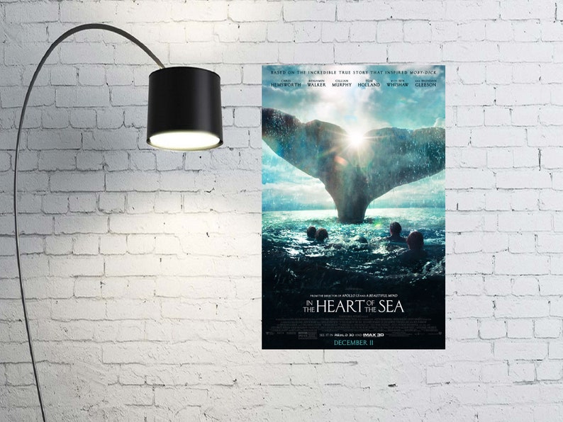 In the Heart of the Sea Movie Poster 2023 Film Room Decor Wall Art ...