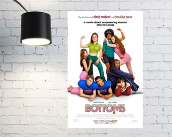 Bottoms Movie Poster 2023 Film - Room Decor Wall Art - Poster Gift For Him/Her