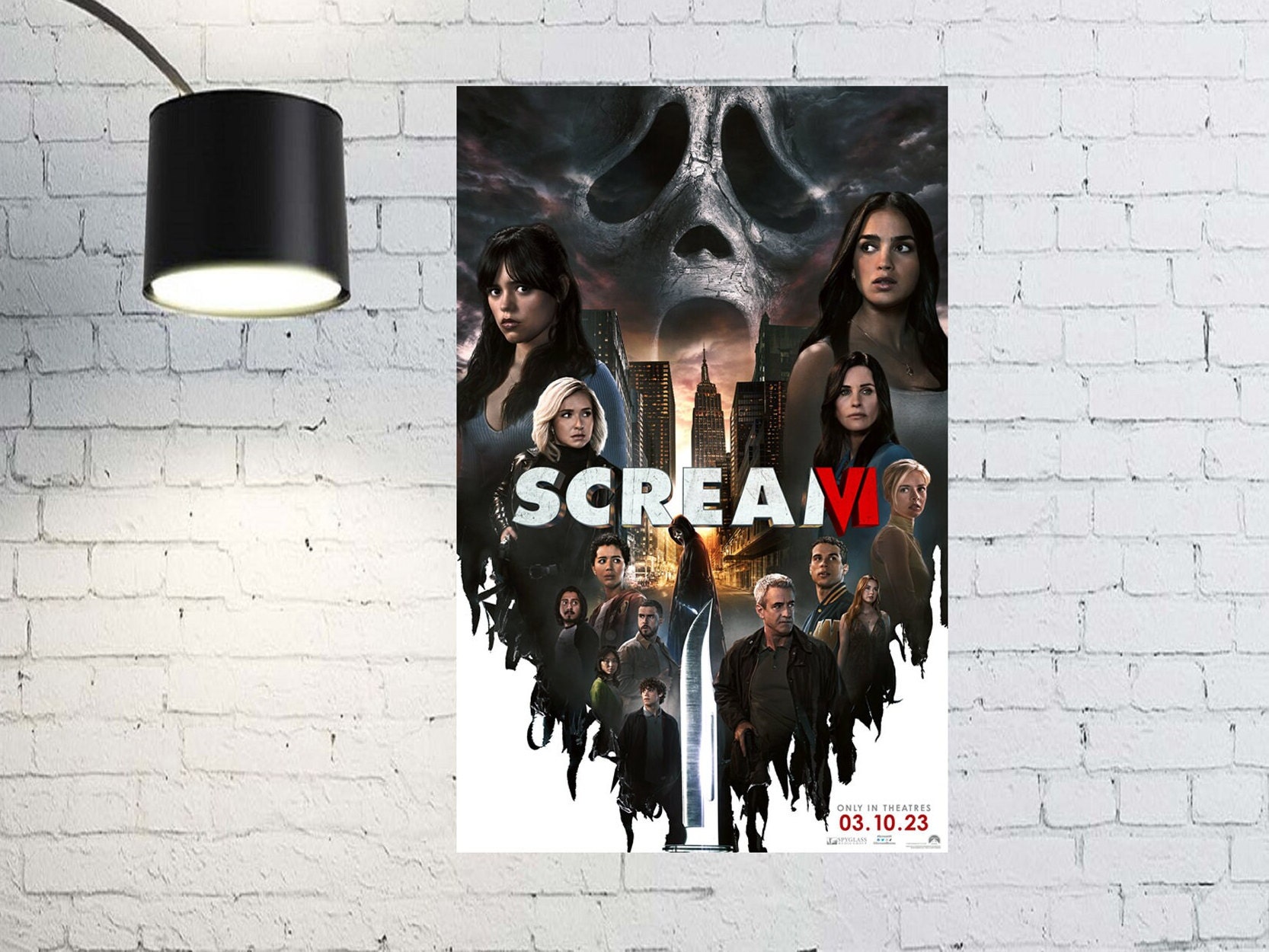 SCREAM 6 Ghostface Takes Manhattan 11x17 Poster -  Norway