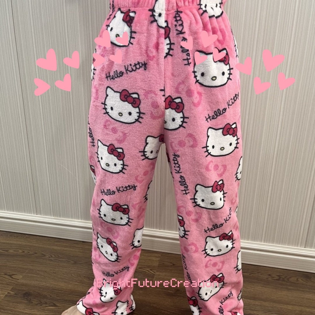 Hello Kitty Pajama Pants In Store at Alexander Galindo blog