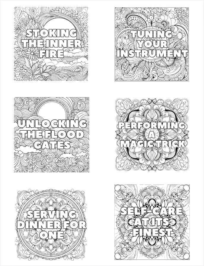 The Naughty Coloring Book, Adult Colouring Book, Just for the Giggle - Etsy