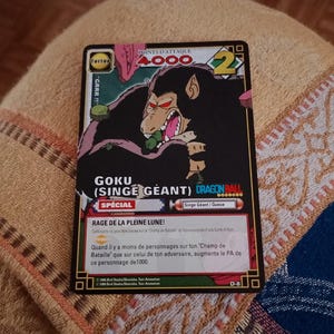 D-8 Goku scimmia gigante sfera del drago