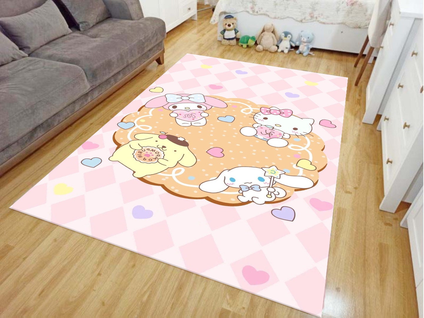 Discover Hello Kitty Rug, Hello Kitty Decor