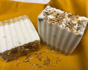 Oatmeal and Lemon Soap Bar for Eczema and Psoriasis
