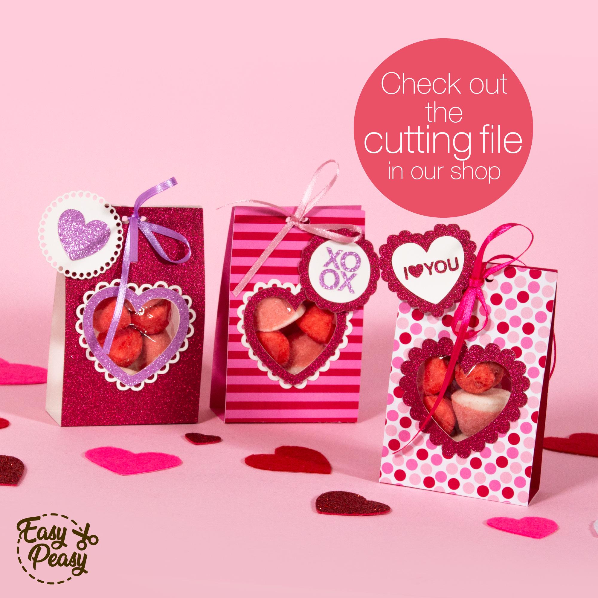 DIY Printable Valentines Day Candy Gift Bags Chocolate Gift Box for Friends Valentine  Gift Basket Ideas Digital Gift Box Template - Etsy, image size:2000x2000