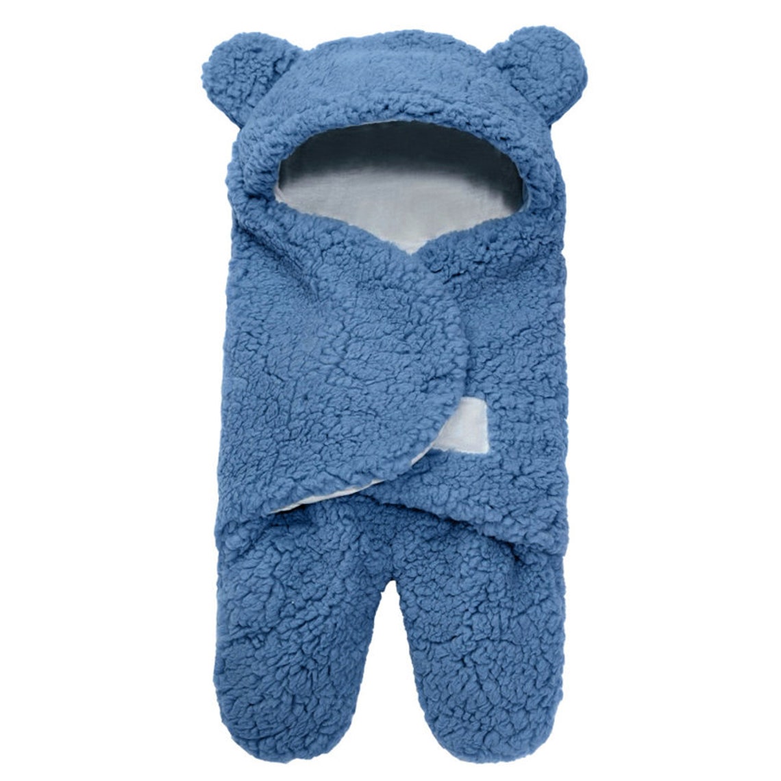 New Baby Bear Fleece Swaddle Supersoft Baby Winter Sleeping Bag Sack