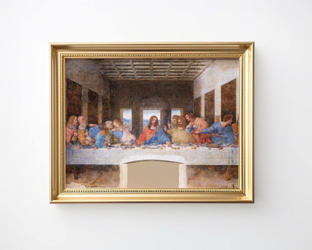 Leonardo Da Vinci Berühmte Bilder www.etsy.com