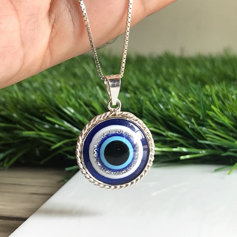 Evil Eye Protection Pendant Etsy UK