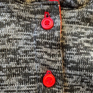 Strickfleece-Jacke Kuschelherbst für Bären und andere Plüschtiere verschiedene Größen handgefertigt Bild 6