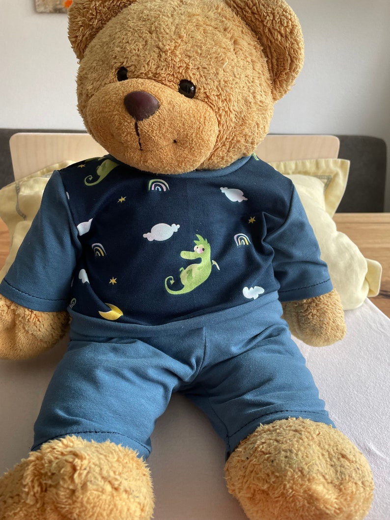 Bears Dream pajamas for bears and other plush toys various sizes handmade image 3