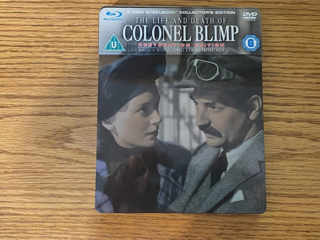 The Life Death Of Colonel Blimp Restored Blu ray dvd Collector s 