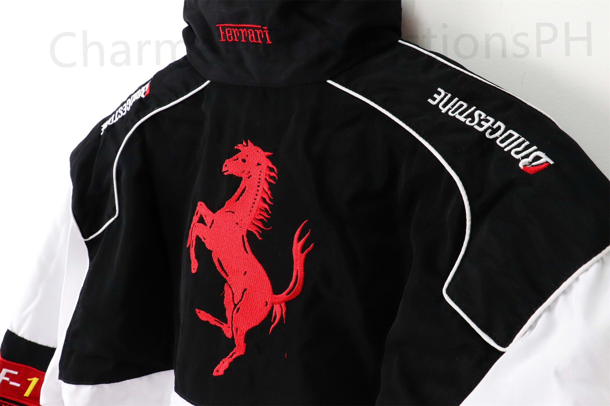 F1 Embroidered Racing Jacket Vintage Three Color Nascar Retro Etsy UK