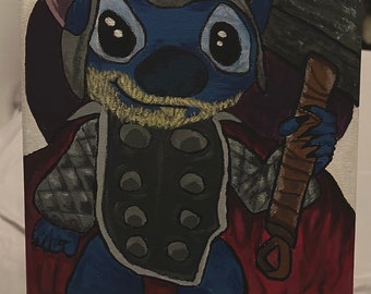 Stitch Iron Man