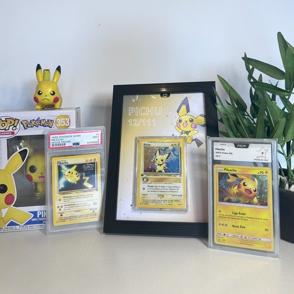 Cadres de décorations personnalisable pour cartes Pokémon