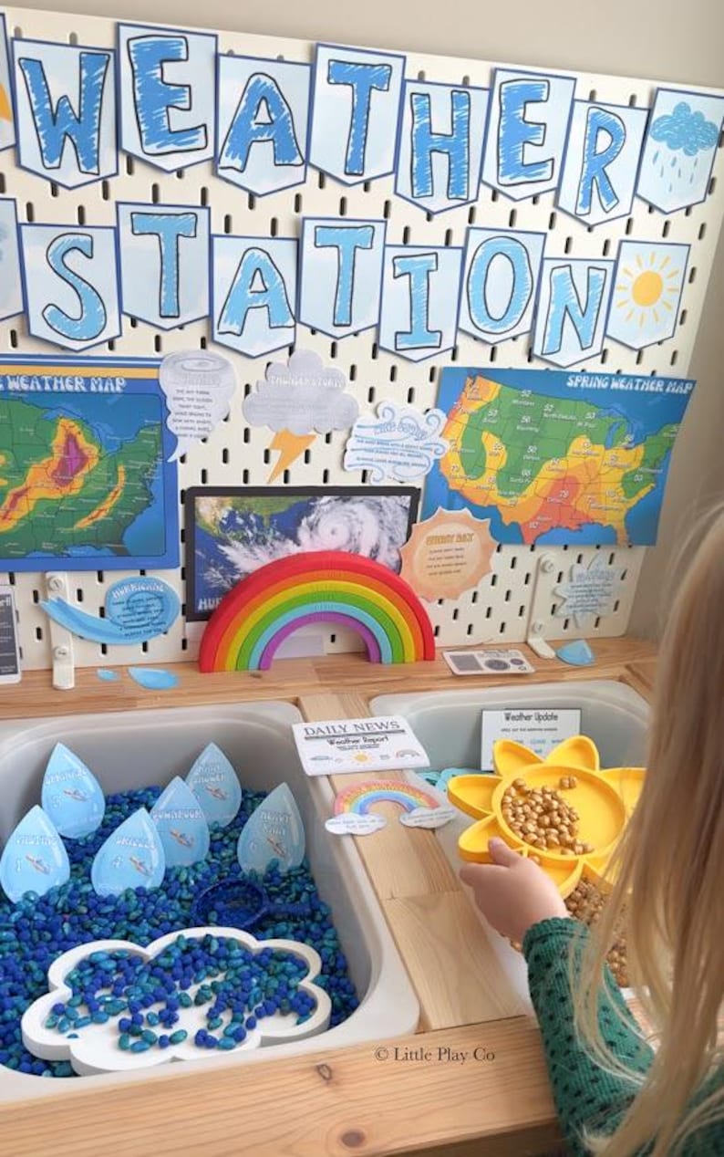 Weather Station Pretend Play Sensory Printables image 19