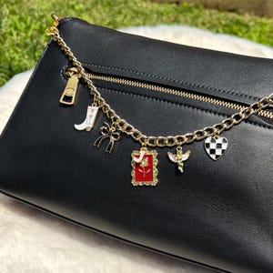 Customizable Bag Charm Chain: Personalized Handbag Accessory