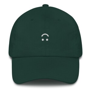 Upside Down Smiley Face Baseball Cap