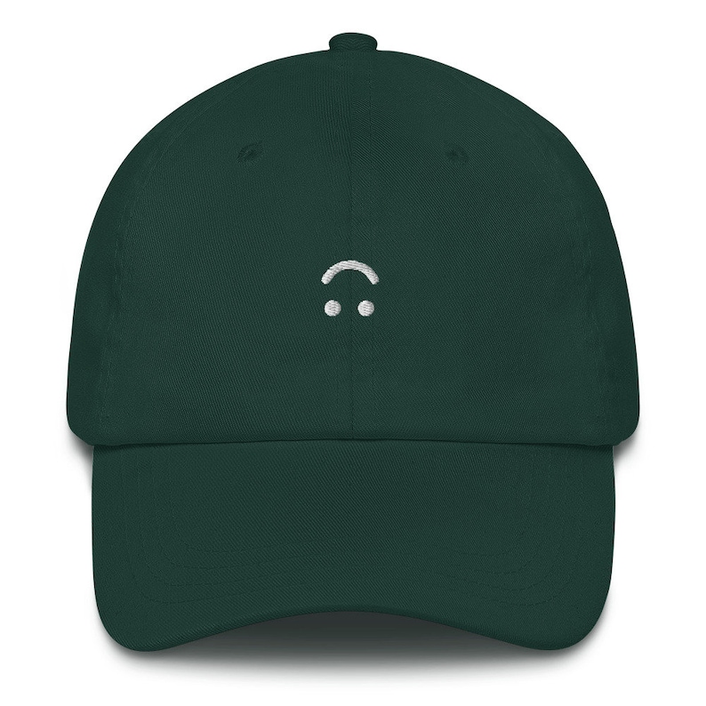 Upside Down Smiley Face Baseball Cap