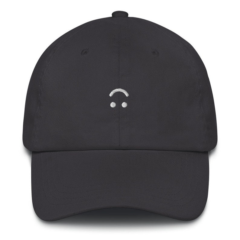 Upside Down Smiley Face Baseball Cap