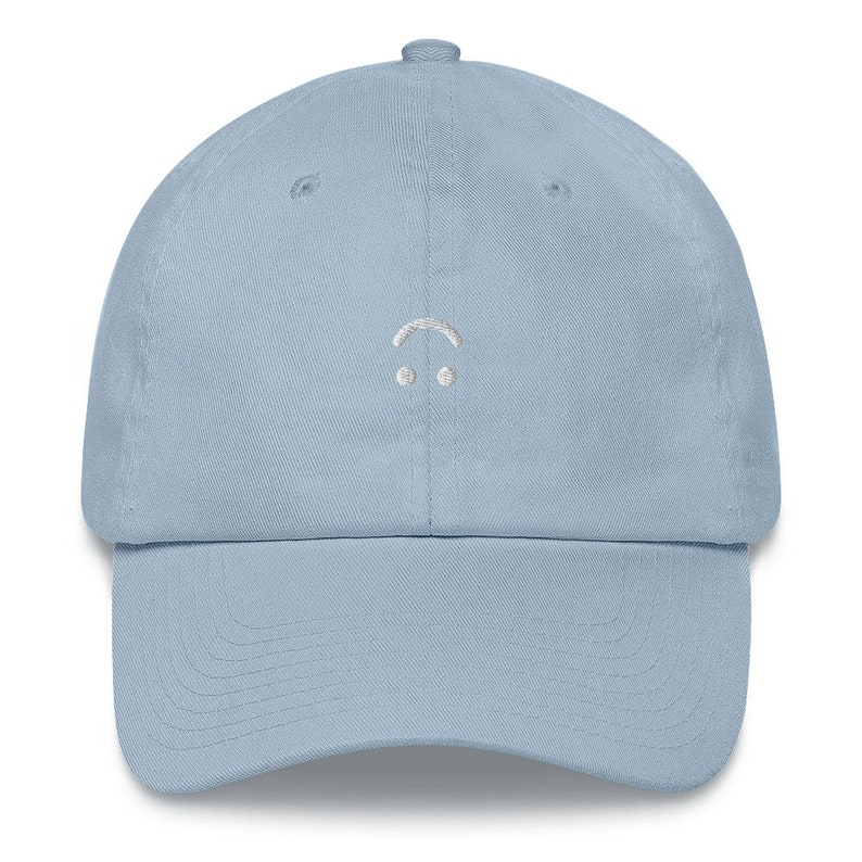 Upside Down Smiley Face Baseball Cap