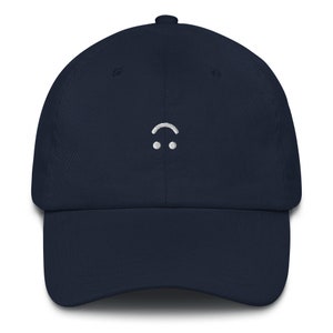 Upside Down Smiley Face Baseball Cap