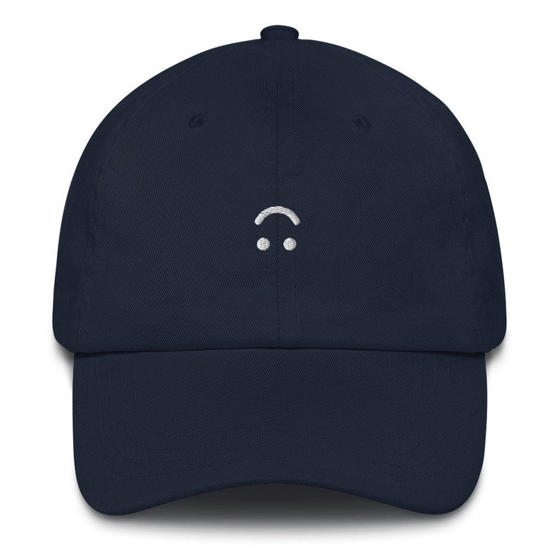 Upside Down Smiley Face Baseball Cap