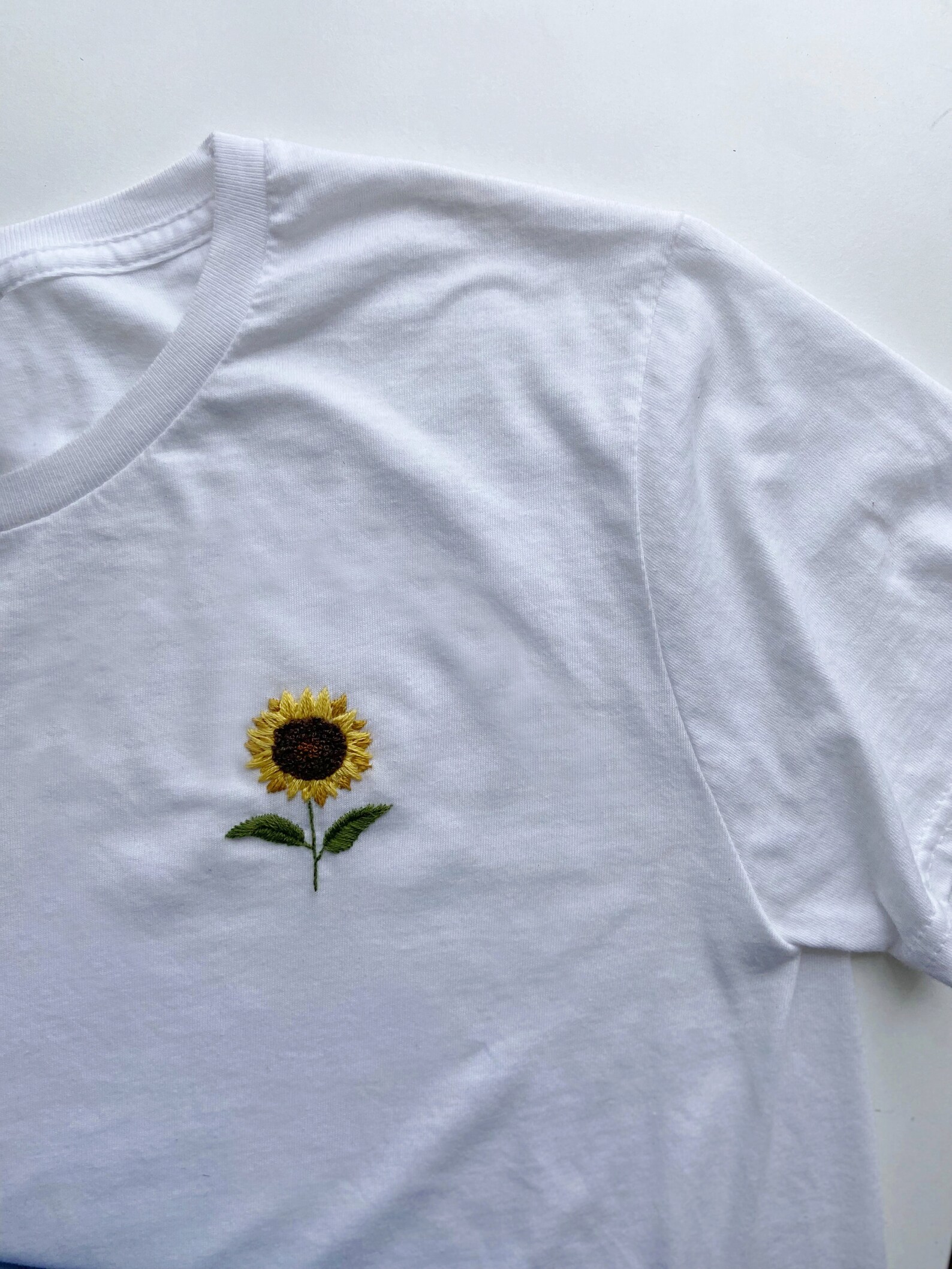 Maglietta Girasole Donna Estate - Camicetta Casual Manica Corta Girocollo Basic Plus Size - T-Shirt Grafica Con Fiore - 3
