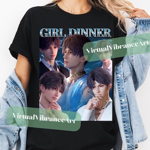 Rafayel Girl Dinner Unisex Softstyle T-Shirt / Love and Deepspace / Otome Game