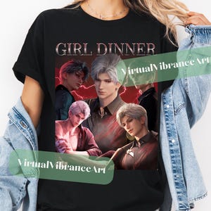 Sylus Girl Dinner Unisex Softstyle T-Shirt / Otome Game / Love and Deepspace
