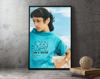 Joan Baez I Am A Noise 2023 Movie Poster,Unframed Home Wall Art Living Room Decor Print