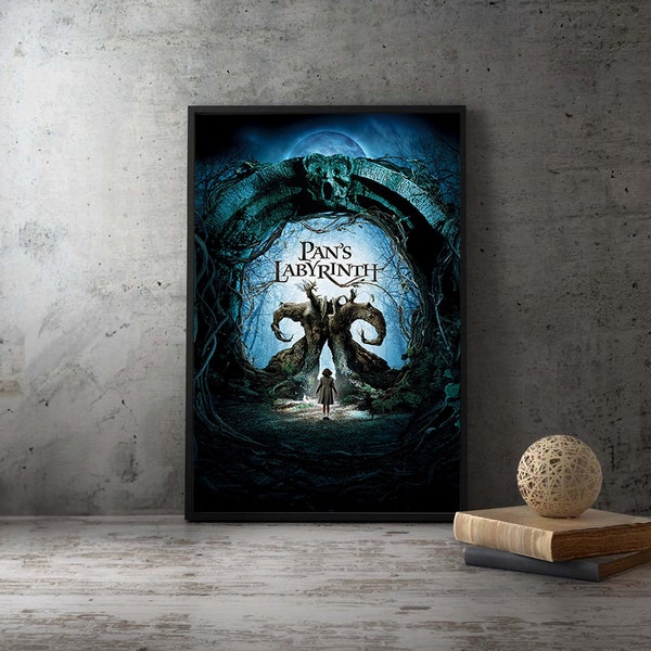 Pan's Labyrinth Movie Poster,Film Wall Art Picture Canvas Prints