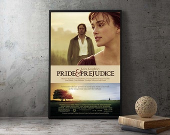 Pride and Prejudice 2005 Classic Movie Poster,High Quality Home Decor Poster,No Frame Canvas Print