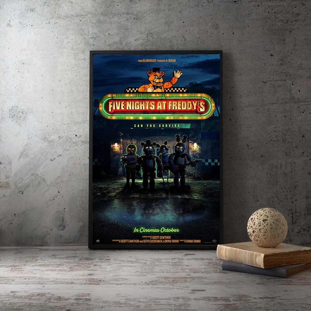 Five Nights at Freddy's Movie Poster /50x70 cm/24x36 in /27x40 in/#266