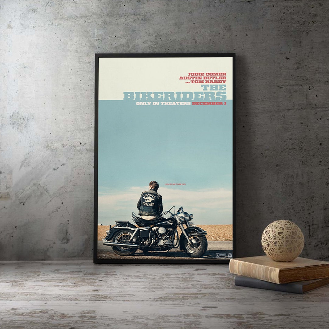 The Bikeriders Movie Poster,film Poster,high Quality Canvas Home Decor Print Etsy