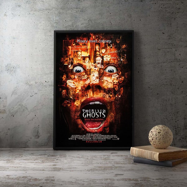 Thir13en Ghosts 2001 Horror Movie Poster,Unframed Home Decor Canvas Print