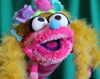 Cranberry - A Fluffy Sock Birthday Puppet