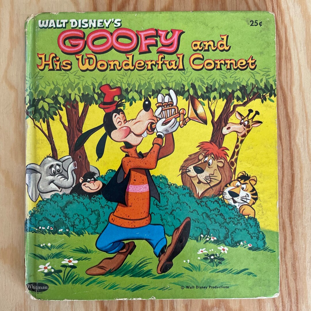 1960s Vintage Childrens Tellatale Book by Whitman Big Goofy and His