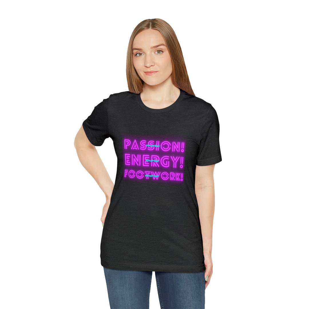 More Passion More Energy More Footwork T-shirt Tik Tok - Etsy