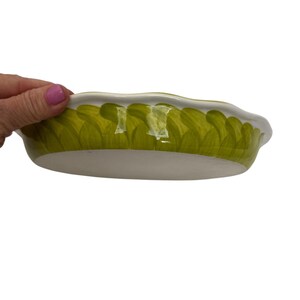 Anthropologie Stoneware Apple Lime Pie Baker Dish image 8