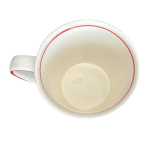 Vintage Molly Hatch for Anthropologie White Red Holly Mug image 7