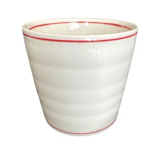 Vintage Molly Hatch for Anthropologie White Red Holly Mug image 6