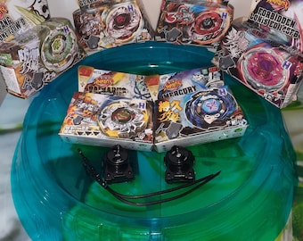 6er Kreisel set + Arena für beyblade metal Masters Fusion Arena Wählbar