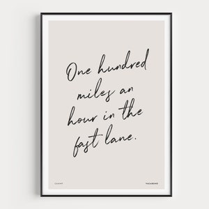 Vagabond Print, Caamp Poster, Music Print, Concert Gig Poster, A4 A3 A2 A1, Rock Music, Wall Decor, Digital Print, Printable