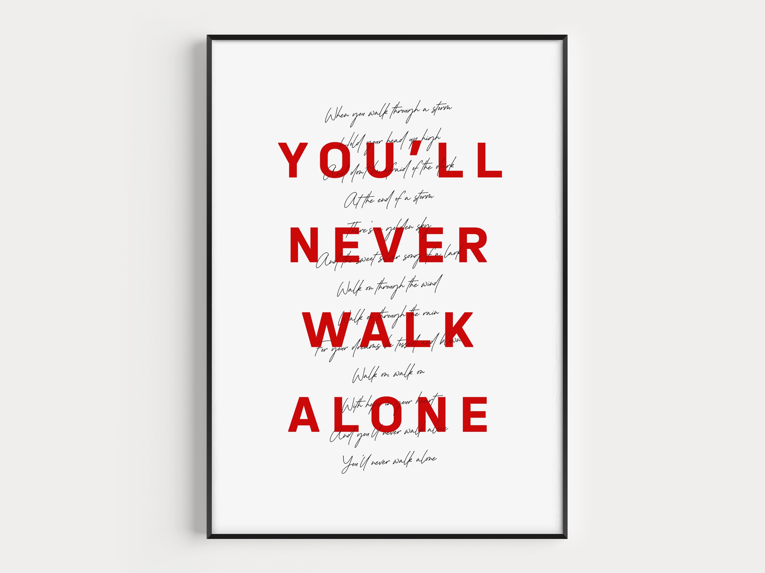 Champions League: La historia del Liverpool y el You’ll Never Walk Alone