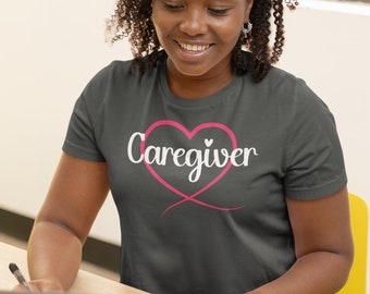 Caregiver Heart T-Shirt: Comfort & Solidarity