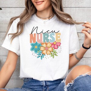 Mother Baby Nurse NICU Nurse Shirt Nurse Apparel Nurse Graduation Gift Neonatal Nurse Shirt Nurse Life Baby Nursery Shirt