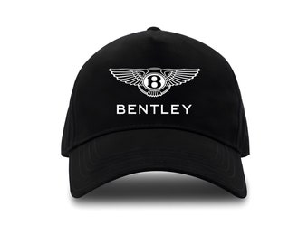 Bentley Logo Black Eco Cotton Cap | Stylish Car Enthusiast Hat