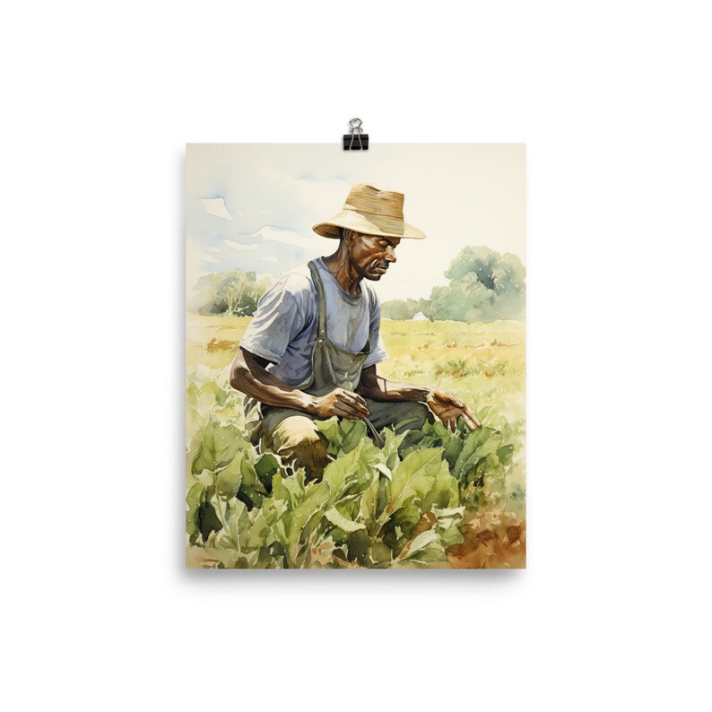Gullah Art Original Watercolor Painting Poster Print - Etsy