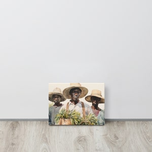Gullah Art | Original Watercolor Painting | Harvest II | Canvas Print