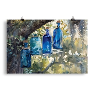 Gullah Art | Original Watercolor Painting | Poster Print